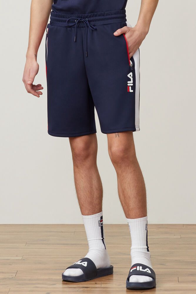 Fila Fiaten Navy Shorts Mens - NZ 49057-CZXM